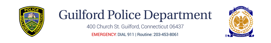 Guilford CT – Police Department – Town of Guilford
